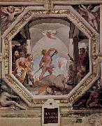 Domenico di Pace Beccafumi The beheading of Spurius Cassius oil